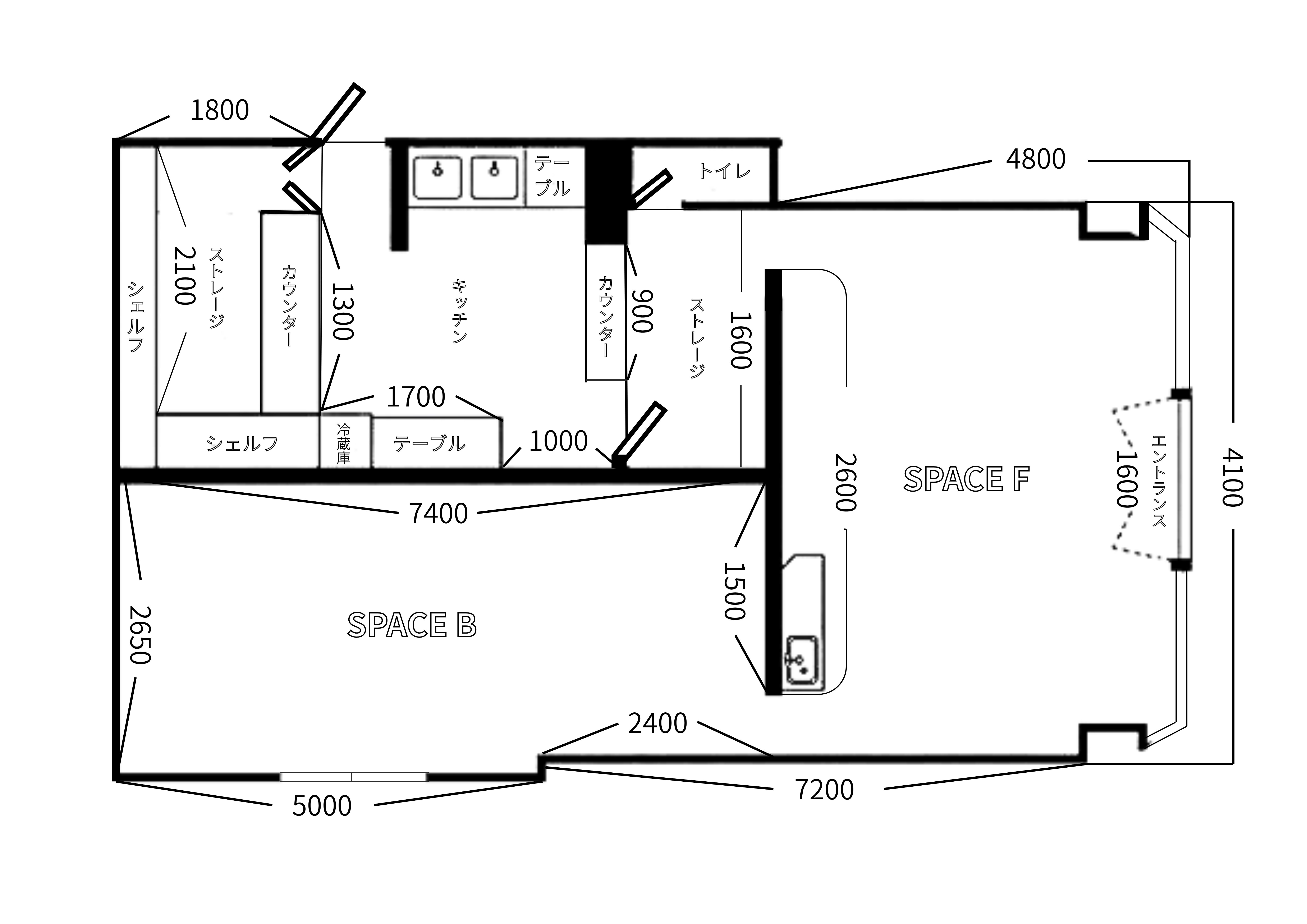 店舗展開図